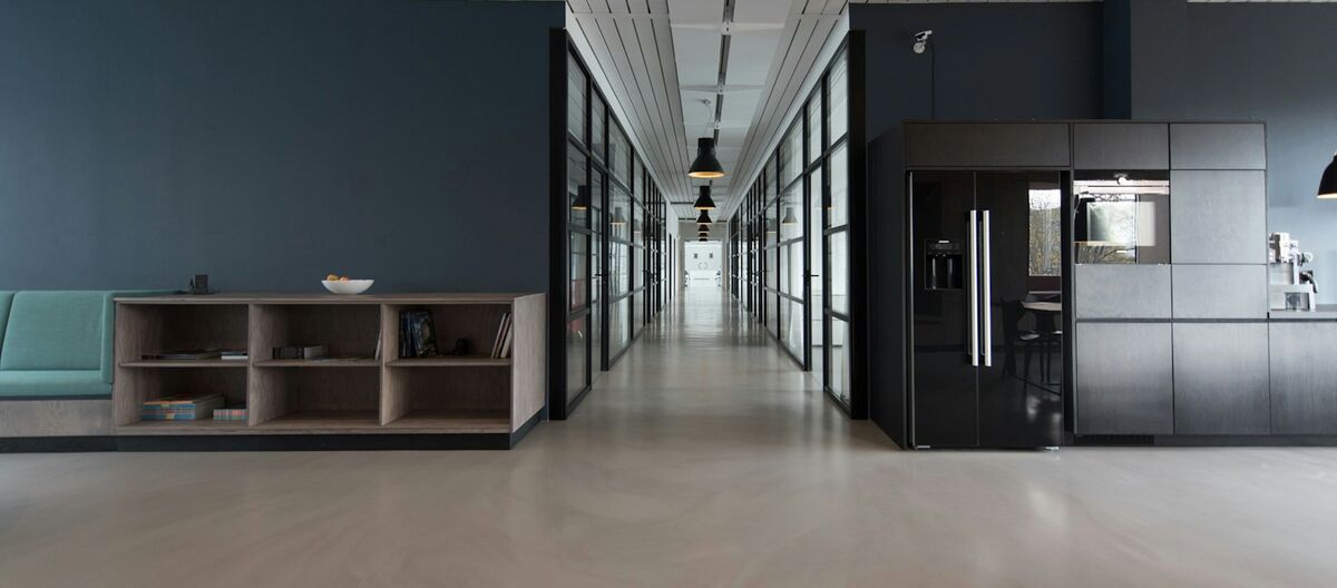 Business person working